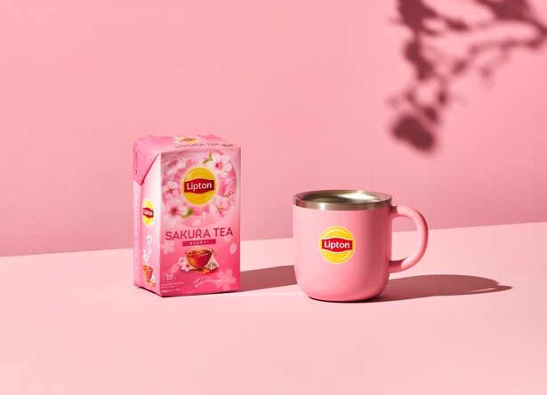 「リプトンさくらティー」カラー