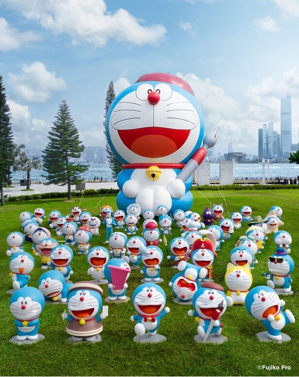 100体以上のドラえもんが集合