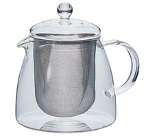 ギフトにも自分用にも！茶葉がくるくる踊る【ハリオ】耐熱ガラスリーフティーポットで優雅なティータイムを♪Amazonで今すぐゲット！