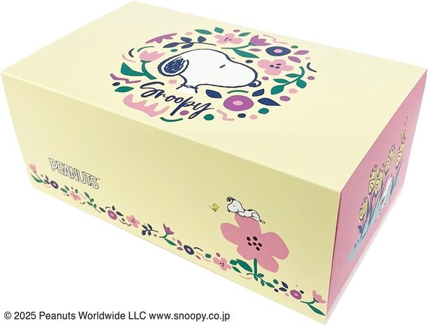 「スヌーピー30枚入りBOXマスク(Nature)」(1430円)