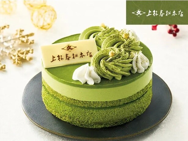 「上林春松本店監修 宇治抹茶のケーキ」(3980円)