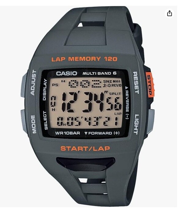 スポーティー＆シックな大人スタイル！ギフトにもおすすめ【カシオ】スタイリッシュなグレー腕時計「STW-1000-8JH」がかっこよすぎる！Amazonで今すぐチェックしよう！