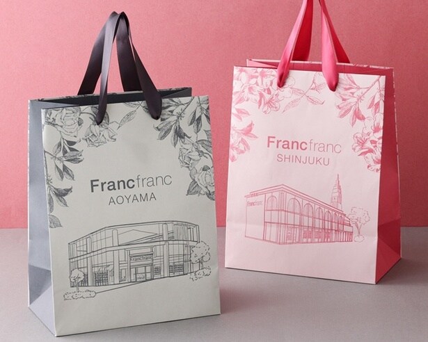 左が青山店限定、右が新宿サザンテラス店限定