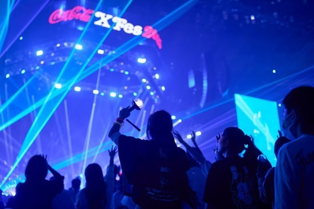 文字通り会場が揺れたCoca-Cola X Fes