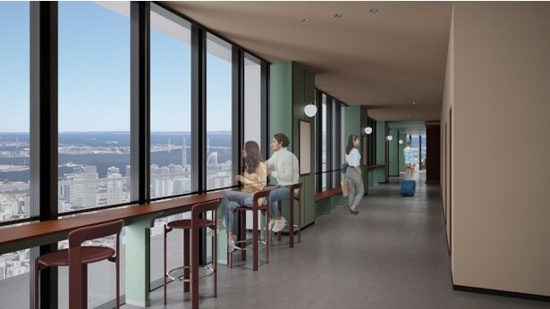 行き交う船の姿に物語を感じる「Bay View Deck」