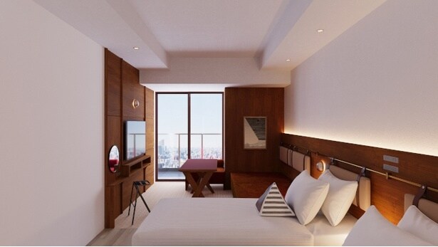 デラックスツインルーム(定員3人)