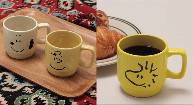 「PEANUTS/フェイスマグ」(各1790円)