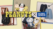 スヌーピーやチャーリー・ブラウンが登場！「GLOBAL WORK」のPEANUTSコラボコレクションはアパレルだけでなく雑貨も充実