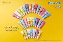 「ポケモンハンドクリーム」全30種がリニューアル！新しいポーズやLovisiaシリーズ新登場のポケモンも