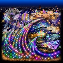 世界的照明デザイナー石井幹子がプロデュース！よみうりランドで「ジュエルミネーション2025」が開催