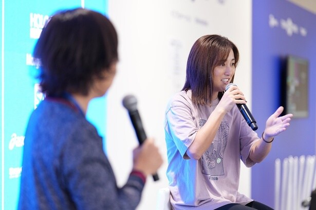 イベントステージ(東ロビー内)で開催される「ここを見れば試合はもっと面白くなる」トークショー