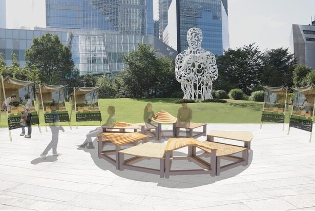 【写真】都市空間における木材表現の可能性を広げる「木FAB」(モクファブ)