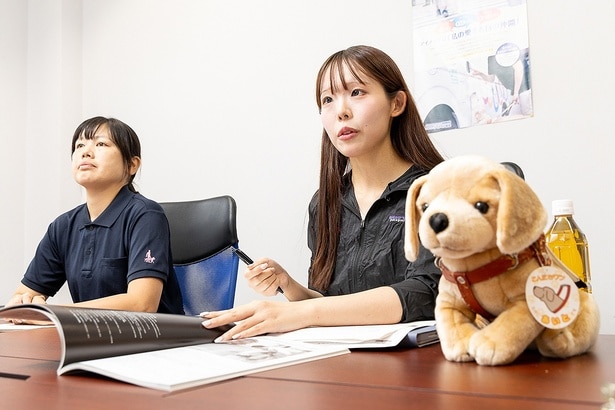 アイメイト協会では、犬だけを伴って好きな時に好きなところへ自由に出かけられるようになることを、アイメイト歩行の基準にしているそう