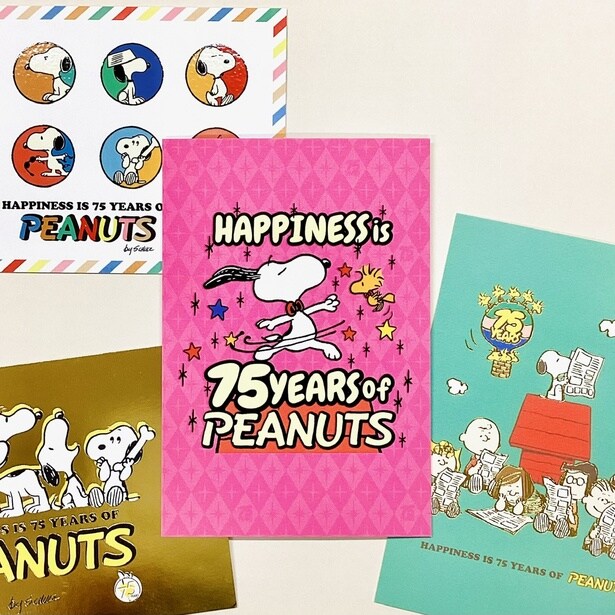 ホールマークからPEANUTS連載75周年記念デザインのポストカード第二弾が登場