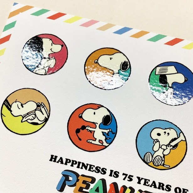 ツヤ感のあるUV加工タイプ