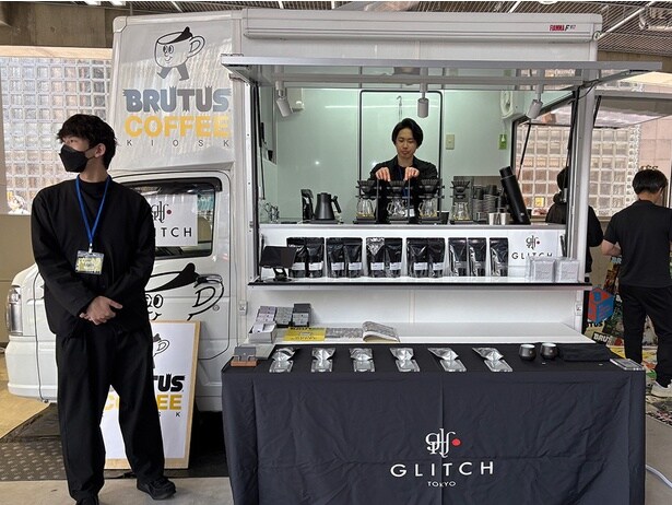 日替わりでコーヒーショップが出店する『BRUTUS COFFEE KIOSK』