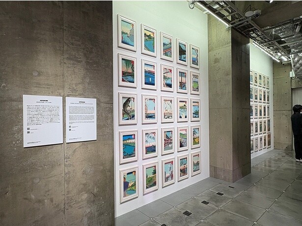 日本では初公開となる歌川広重《名所江戸百景》を写した版画作品127点がずらり勢ぞろい