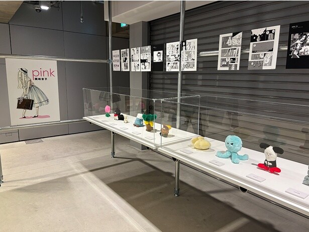 岡崎京子さんの『pink』とぬいぐるみ作家の片岡メリヤスさんコラボのぬいぐるみたち