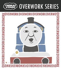 疲れた顔のトーマスたちが大人の気持ちを代弁！シュールかわいい「きかんしゃトーマス」のおしごとLINEスタンプが登場