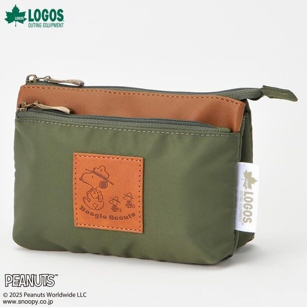 「2層ポーチ(カーキ)」(2189円)