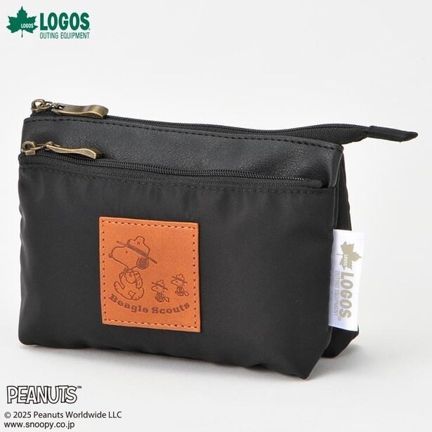 「2層ポーチ(ブラック)」(2189円)