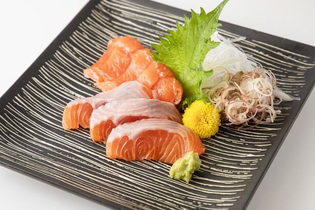 トラウトサーモンの特徴であるさっぱりとした味わいが楽しめる