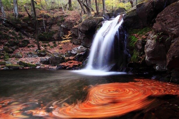 宮川渓谷 創造の滝/八方ヶ原の紅葉