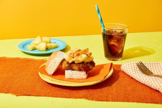 ハワイアンプレートチキン