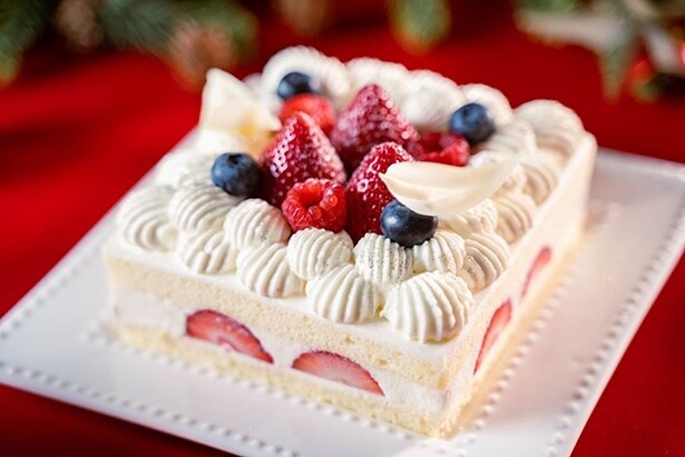クリスマスストロベリーショートケーキ(スクエア)