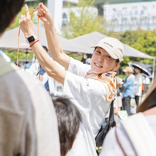 ASOBOU パラコードロープワーク ～安心を持ち歩こう～