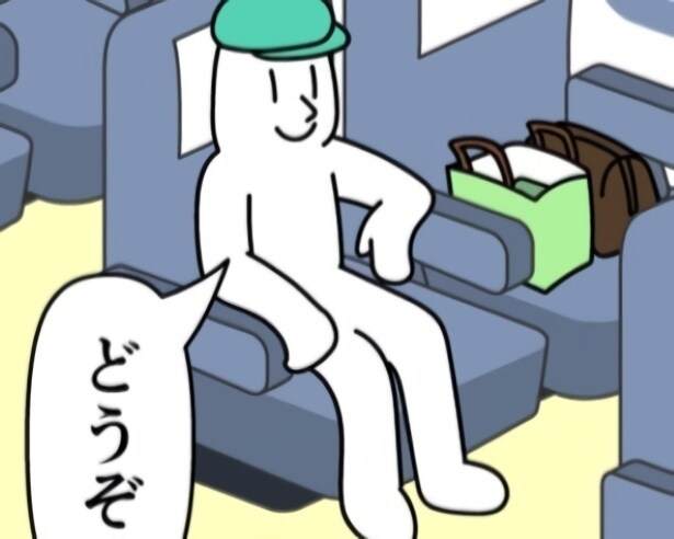 「イス倒してもいいですか？」「どうぞ」って言ってくれたのに!!2人の応酬に「どっちも強者」「おそろしい」の声【作者に聞く】