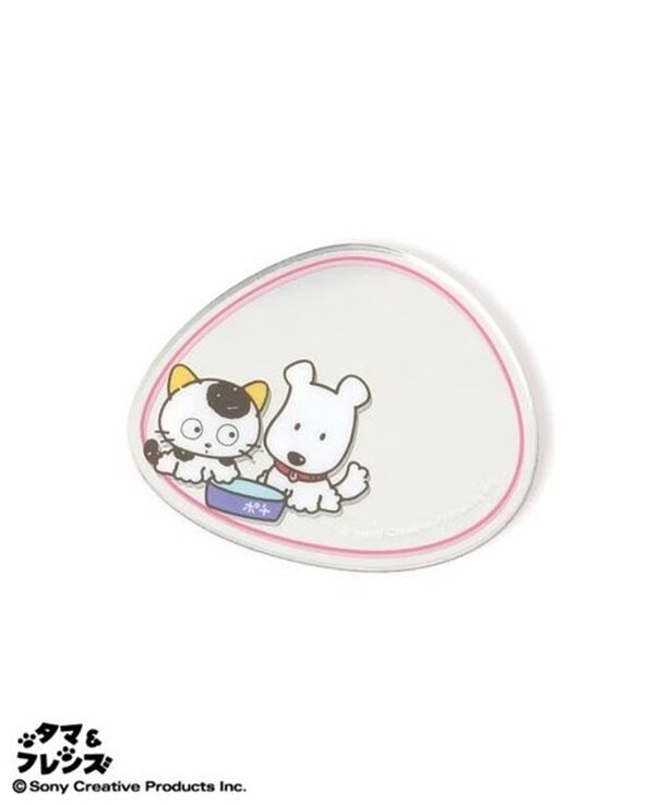 「アクリルミラーステッカー(ピンク)」(495円)