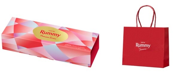 プレミアム感あるデザインに刷新されたパッケージと、ギフトバッグ