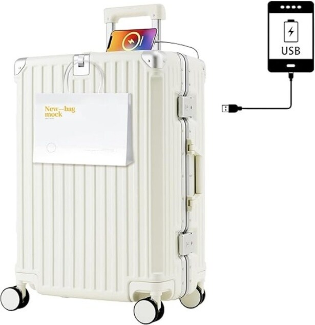 【ベセロ】カップホルダーやUSB付き！毎日が楽になる機能派スーツケースがAmazonで販売中！