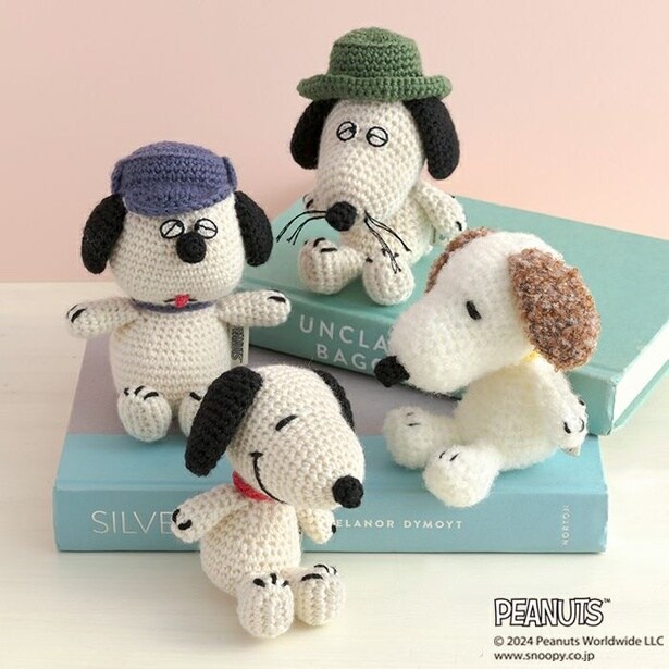 「編みぐるみ＜スヌーピーときょうだい＞(編み物 材料セット)」(7260円)