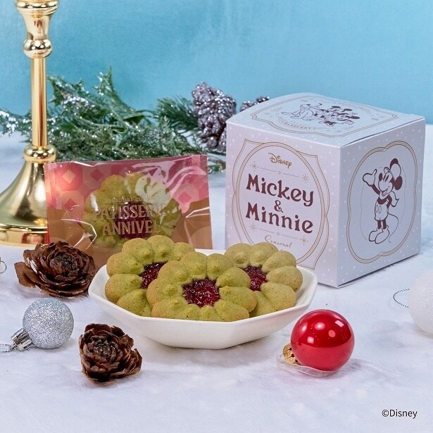 『シーズナルクッキー／ミッキー＆ミニー』Holiday Magic ピスタチオ＆クランベリークッキー