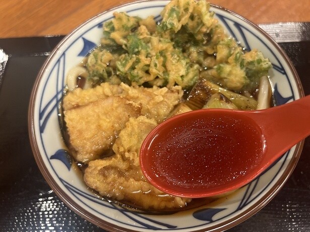 醤油の風味をしっかり感じるだし