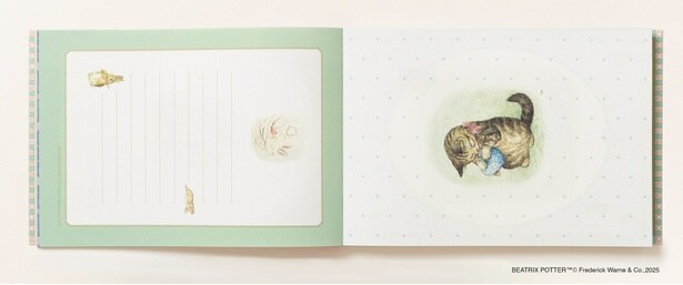 イラストを切り取ってひもを通せばギフトタグに