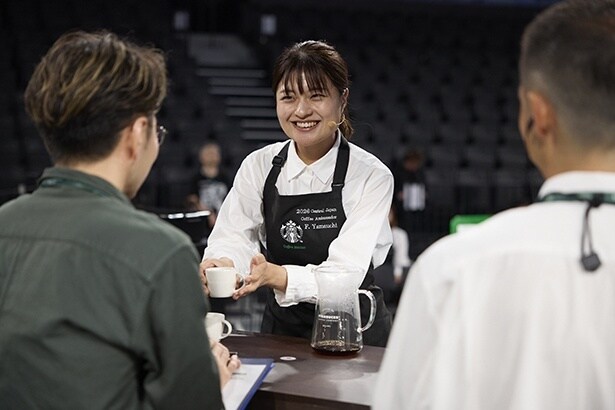 中日本リージョナル コーヒーアンバサダーの山内さん