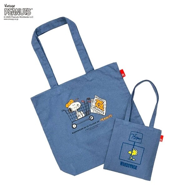 スヌーピーや仲間たちをプリントした「ROOTOTE」のリサイクルコットントートが全部欲しくなるかわいさ！