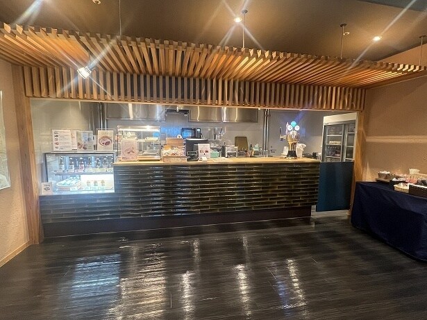 気軽に軽食やドリンクが楽しめる「木の花カフェ」