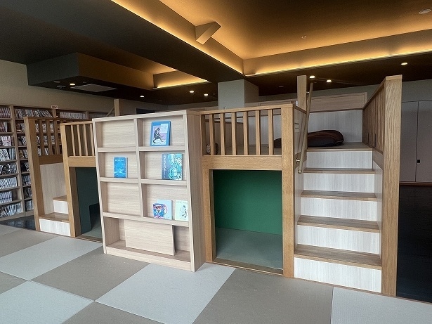 秘密基地のような空間にワクワクする