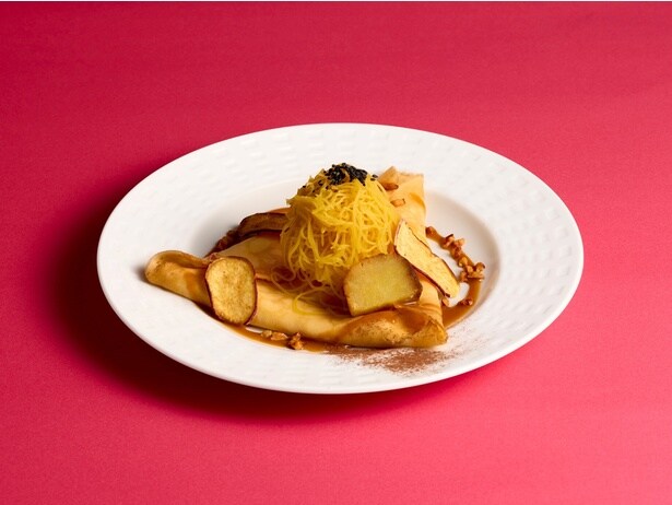 おいもンブランのクレープ