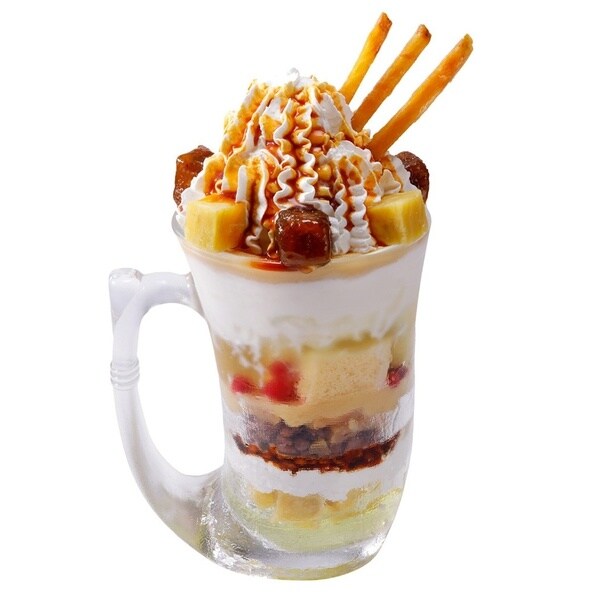 ジョッキパフェ(おいも)