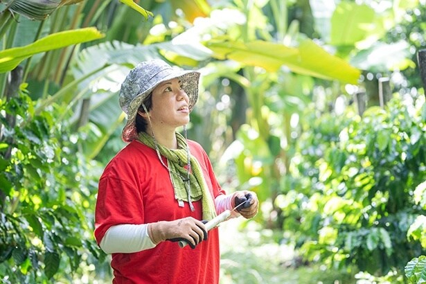 【写真】ディライトファームとのコミュニティ コネクションが始まった当初から活動しているスターバックスの当間さん