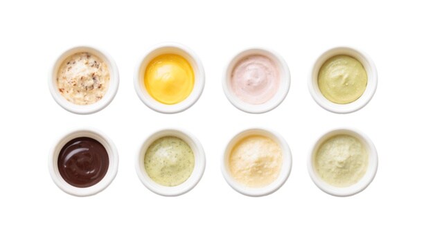 【写真】8種類のディップソース 