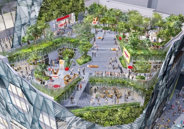 東急プラザ原宿ハラカド6、7階屋上テラス会場イメージ