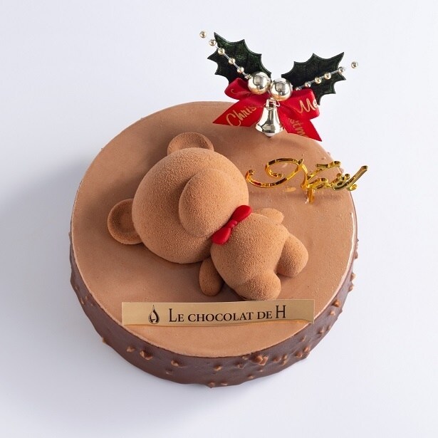 ノエルショコラベア(店頭受取・配送※配送用はリボンなしのベア)4800円