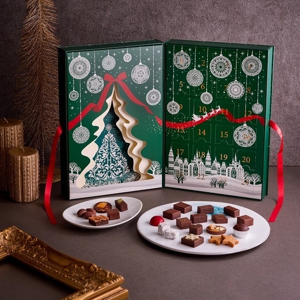 アドベントショコラボックス(店頭受取・配送)店頭1万4000円、配送(配送料込)1万5000円