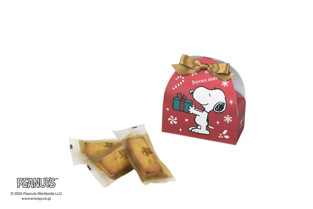 スヌーピーのクリスマス限定パッケージ！アンリ・シャルパンティェの世界一フィナンシェとPEANUTSが今年もコラボ